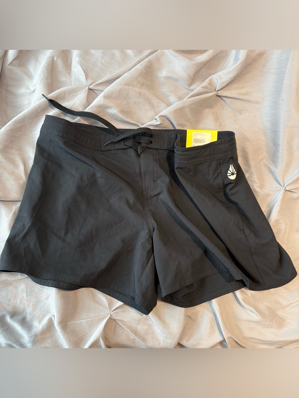 😎 O’rageous juniors swim true board short caviar NWT black Large HTF